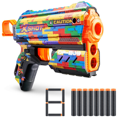 X-Shot Dart Blaster Skins Flux - Striper