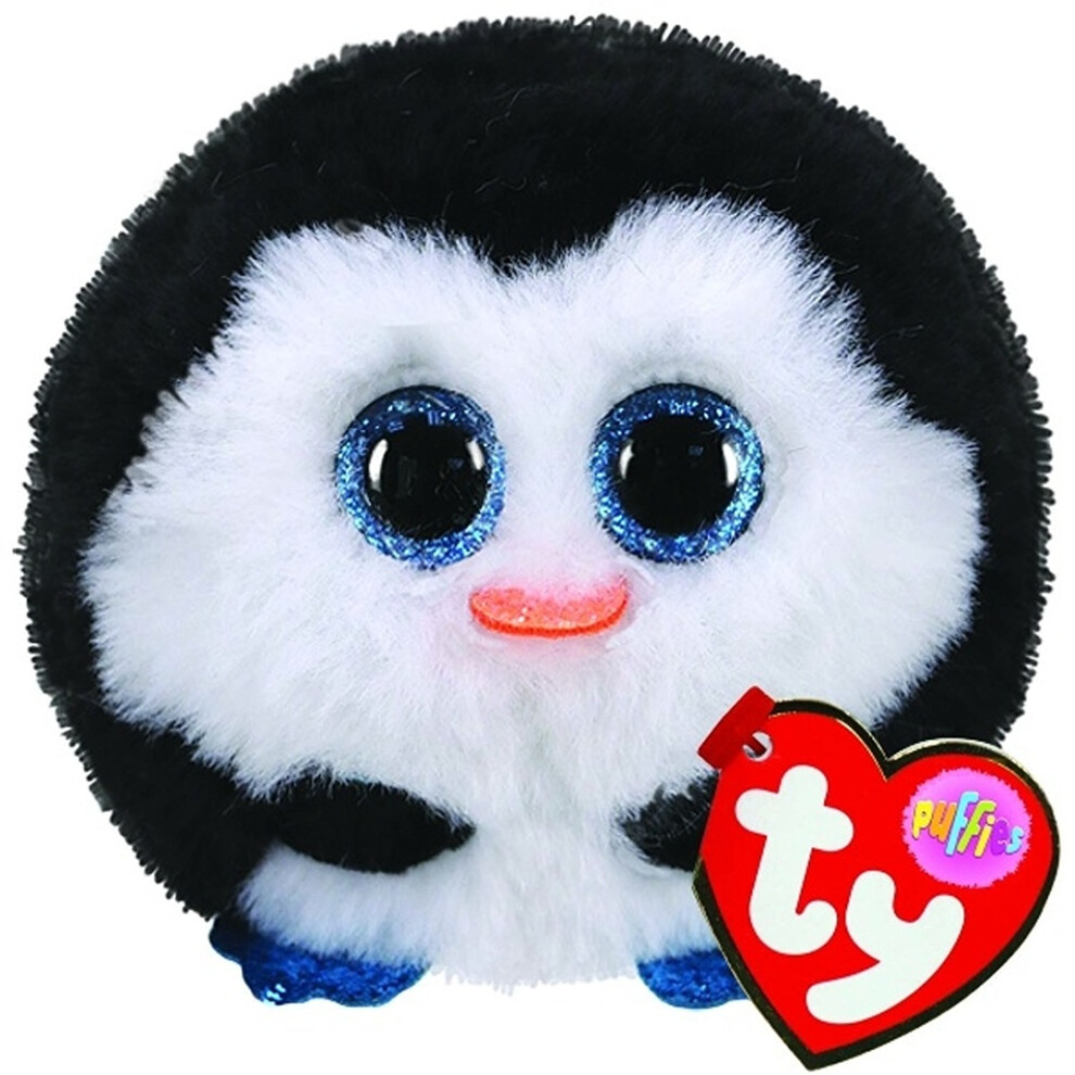 Ty Puffies - Waddles The Penguin Plush Toy - Plush Soft Toy