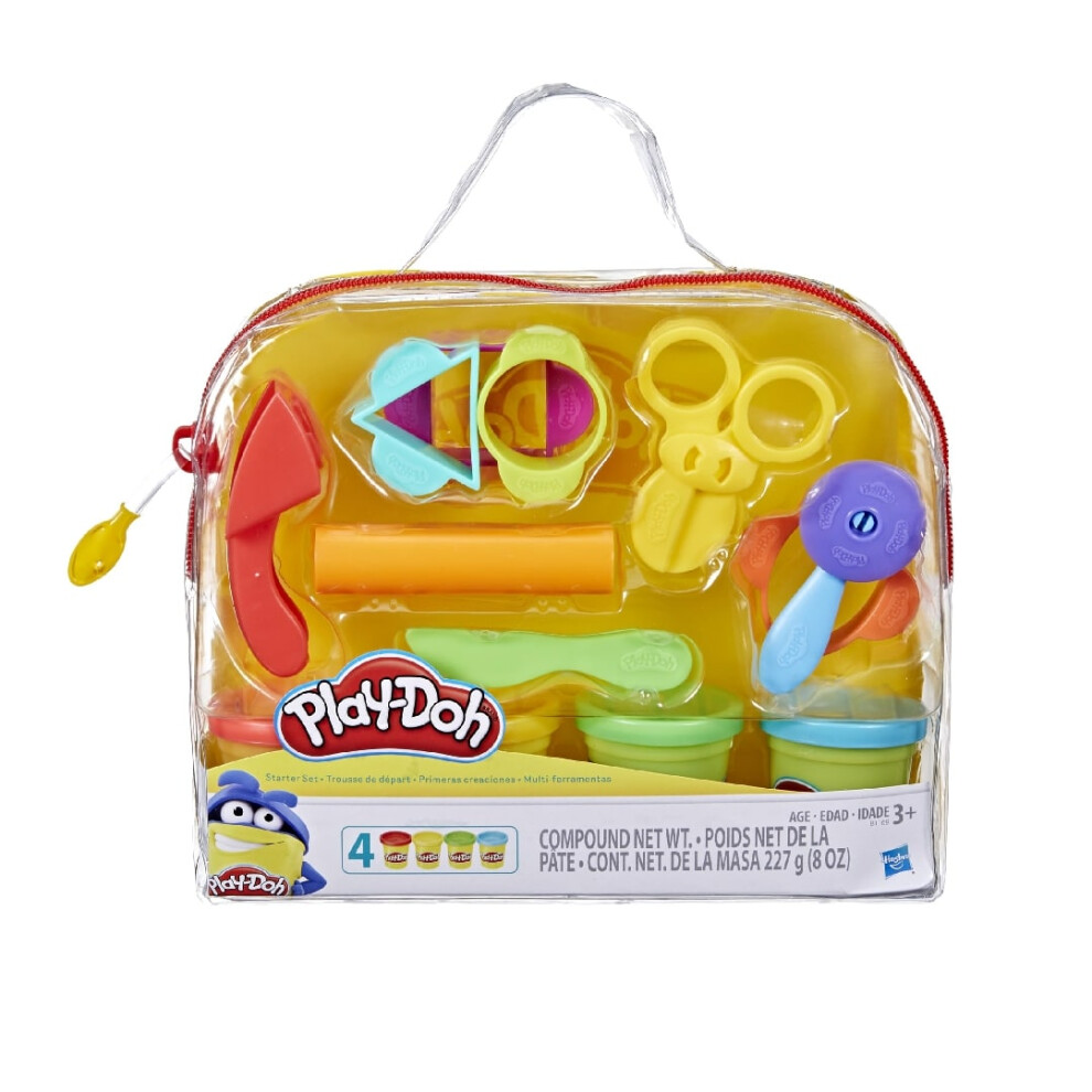 Play-Doh Starter Set - Kids Childrens Creativity First Kit Toy Pay Set Ages 3+