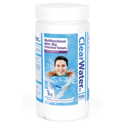 ClearWater Clearwater 1kg Multifunction Mini Tablets (20g)