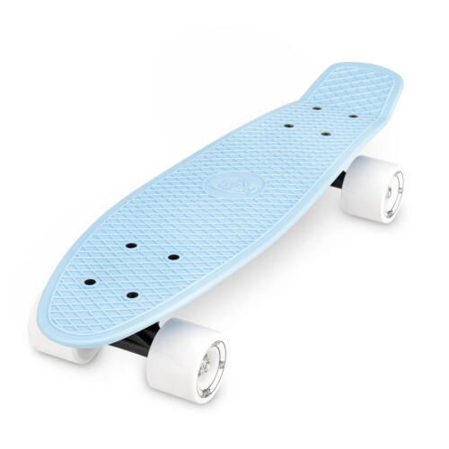 Xootz Xootz Kids Plastic Skateboard 55cm Pastel Blue