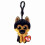 Ty TY Spirit the German Shepherd Plush Key Clip 1