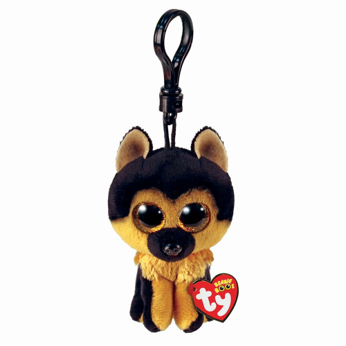 Ty TY Spirit the German Shepherd Plush Key Clip