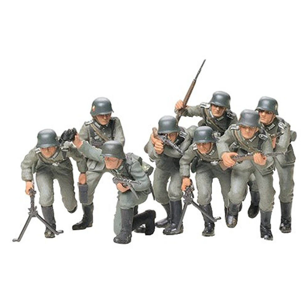 Tamiya 300035030 – 1: 35 WWII German Infantry Figure Set (8)