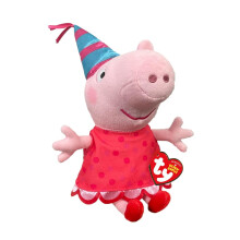 TY Beanies Peppa Pig 20Th Anniversary Childrens Soft Plush