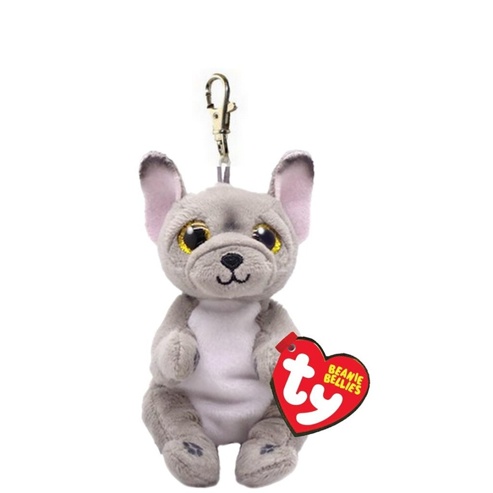Ty Beanie Bellies Key Clip Wilfred Dog 10Cm