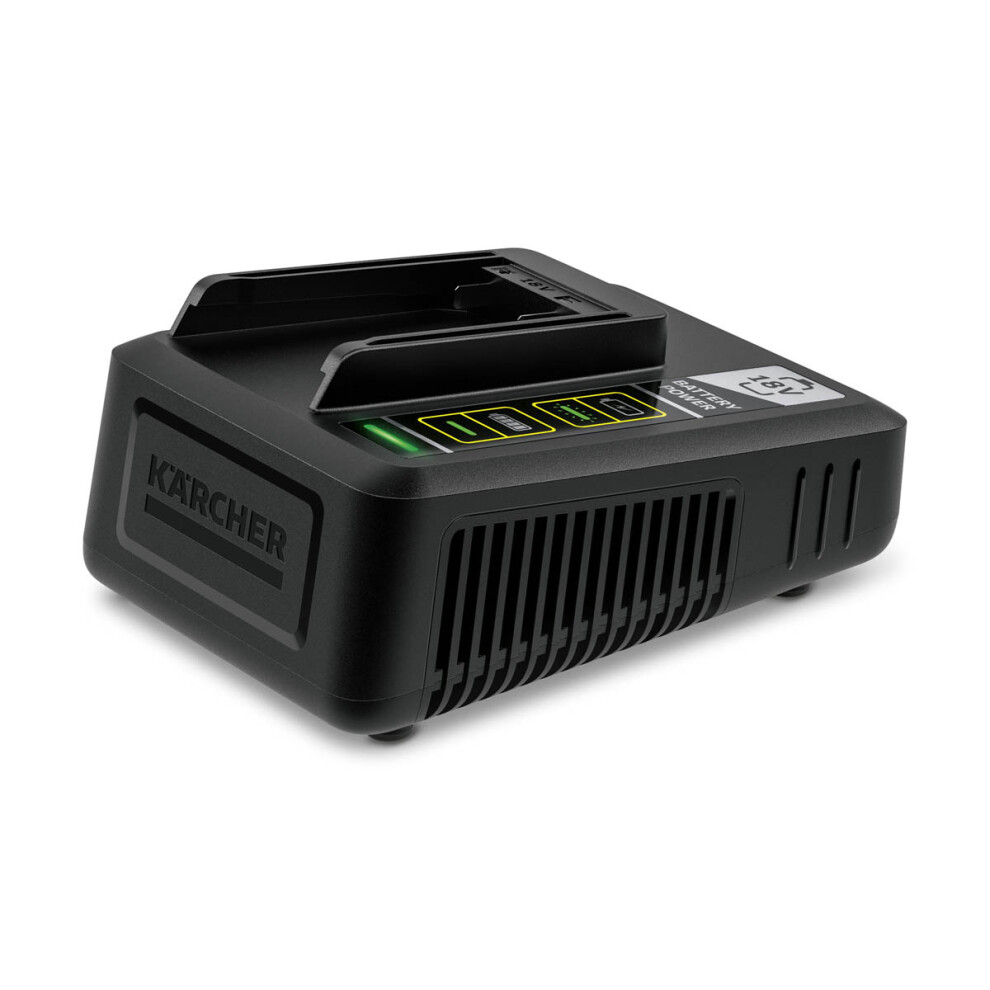 Kärcher Kãrcher 18V Battery Fast Charger, Black