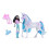 Unicorn Academy, Layla & Glacier Φιλία Set με Διαφανές Σέλα & 2 Αξεσουάρ Δύναμης 1