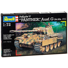 Revell Revell03171 12.2cm "pzkpfw V Panther Ausf.g" Model Kit - Pzkpfw 172 -  revell panther pzkpfw 172 ausfg kit model scale