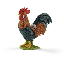 Figurine Schleich 13825 - Bauernhof-Hahn - Handbemalt - Spielzeug für Kinder ab 3 Jahren