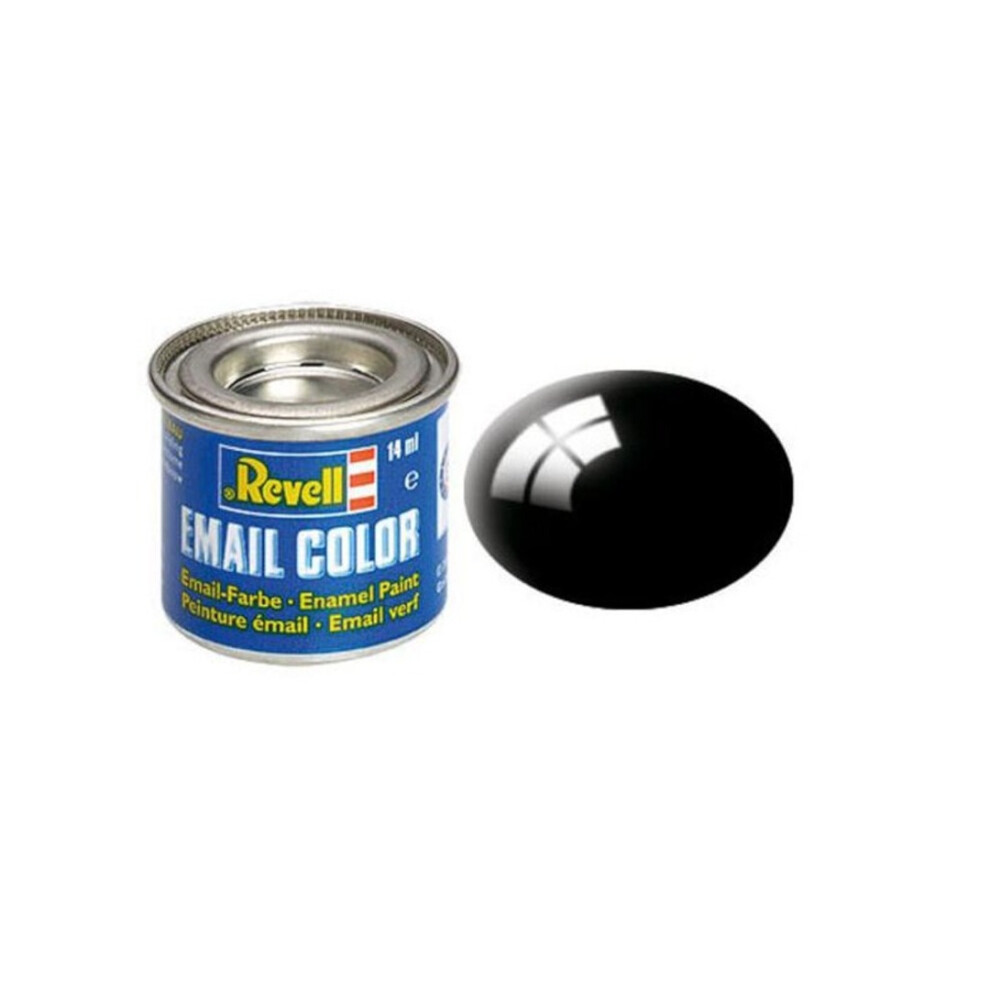 Revell Black Gloss Enamel Paint