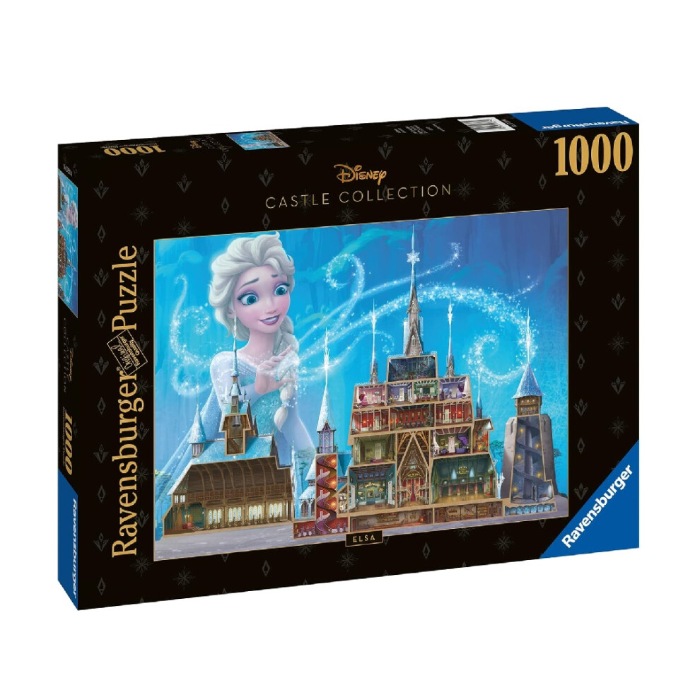 Ravensburger Disney Castles: Elsa 1000 Pieces Puzzles - Jigsaw Puzzle