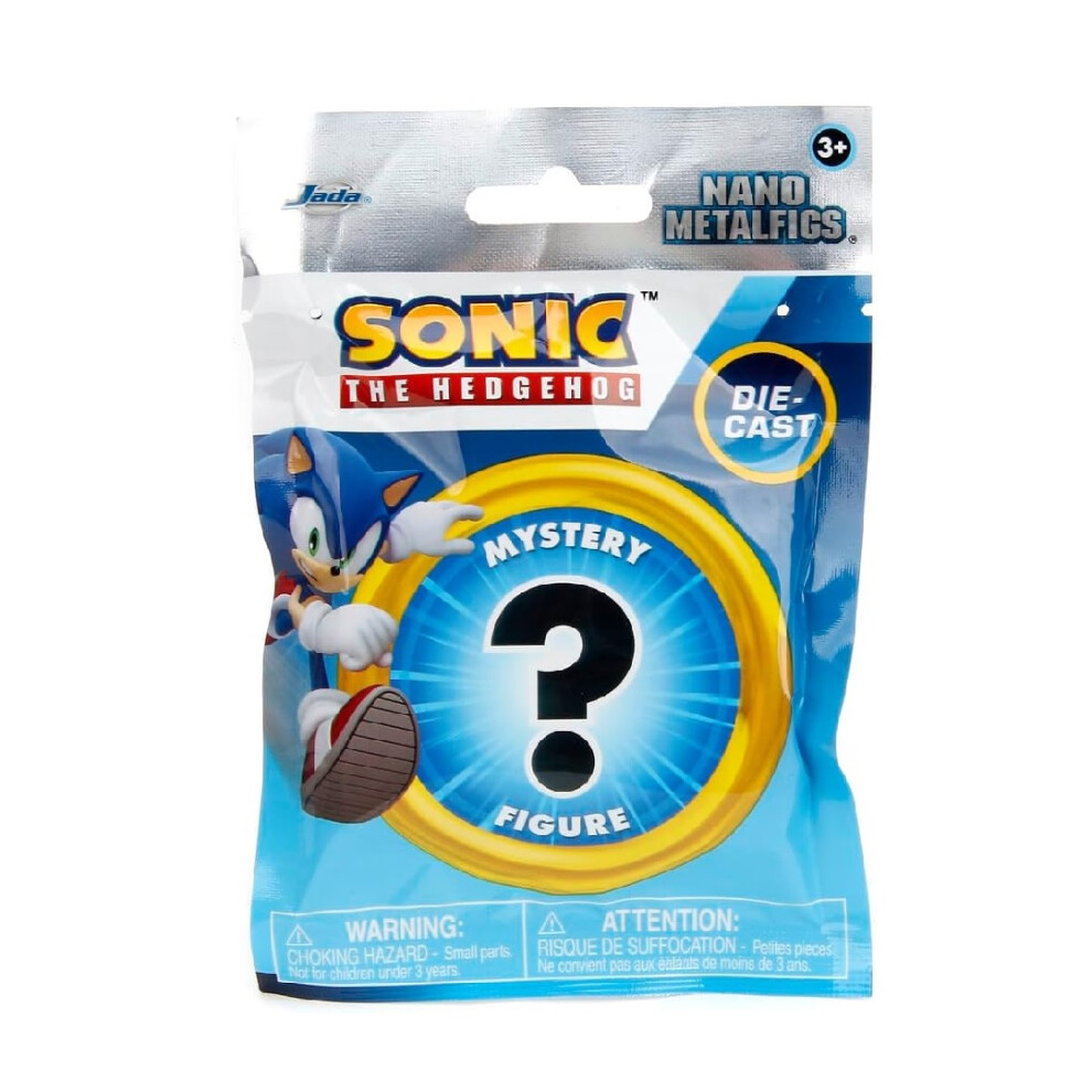 New Jada Sonic The Hedgehog Nano Metalfigs Diecast Mini Figures Display 4 Cm 253251047