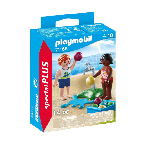 PLAYMOBIL 71166 Kids and Water Balloons