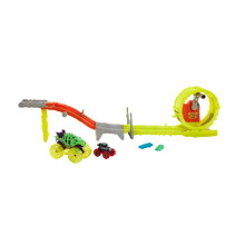 Hot Wheels Monster Truck Arena Smashers: Rhinomite's Cars and Race Track