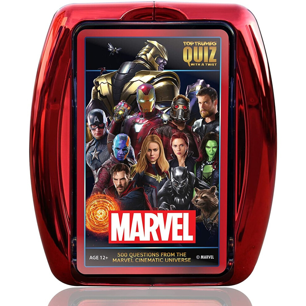 Top Trumps Marvel Cinematic Quiz Game