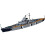 Revell 5802 1:1200 Scale Battleship Bismark 2