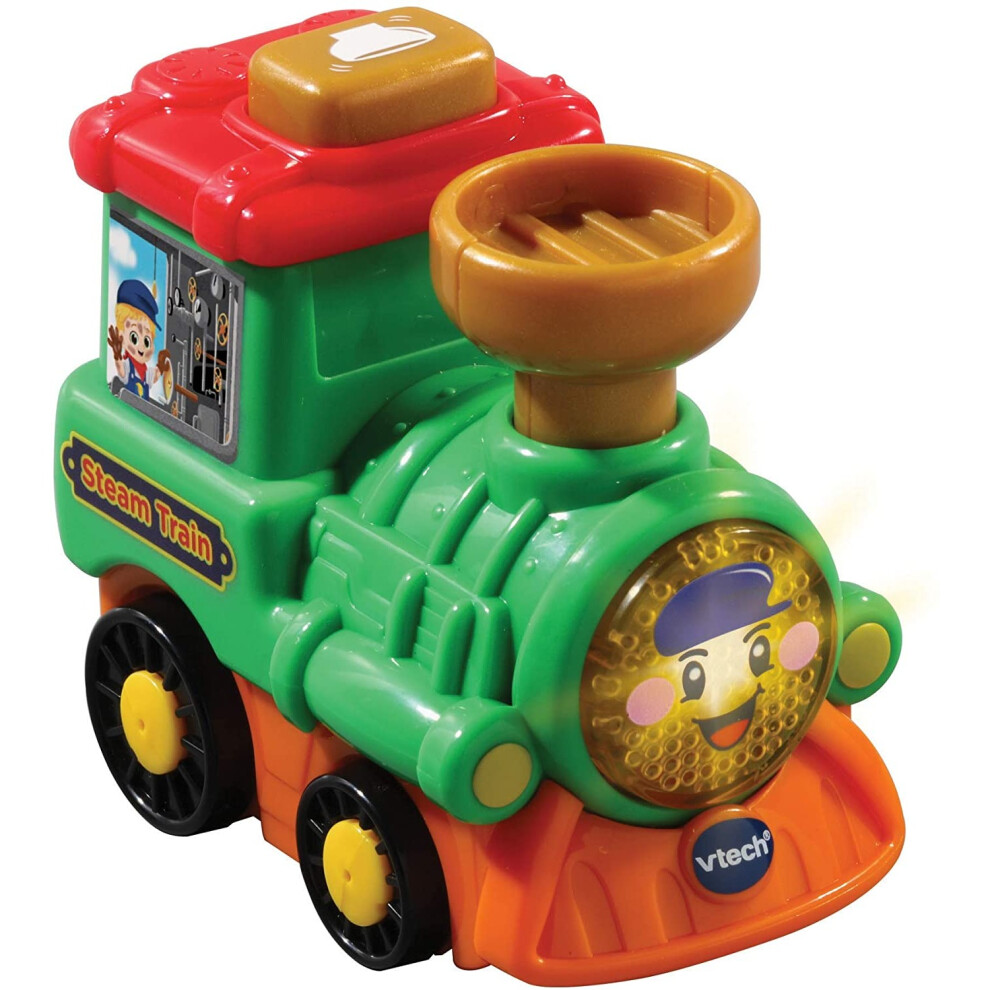 Vtech Toot-Toot Drivers Steam Train Preschool Toy With Songs, Melodies And Sound Effects Green
