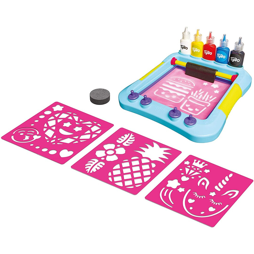 Tybo 1663 Print Studio, Multi Colour
