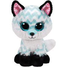 TY UK Ltd 36491 Atlas Fox Beanie Boo Mittel, Mehrfarbig