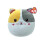 Ty Squish-A-Boo Snuggles The Cat 10" Soft Plush 1