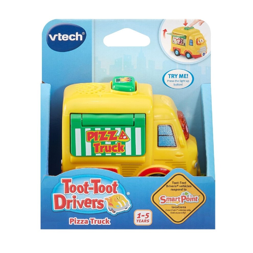 Vtech Vtechtoot-Toot Drivers Pizza Truck Interactive Toddler Toy