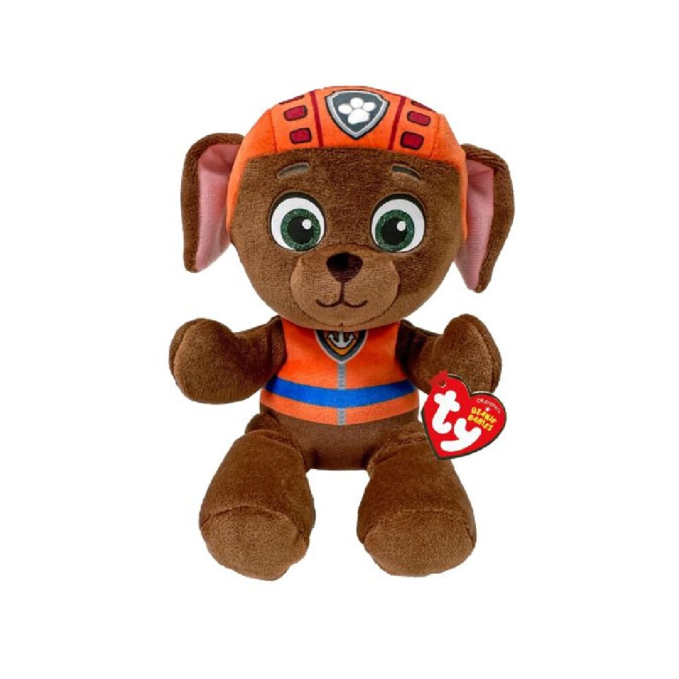 Ty Paw Patrol Zuma Labrador Cuddly Plush Brown