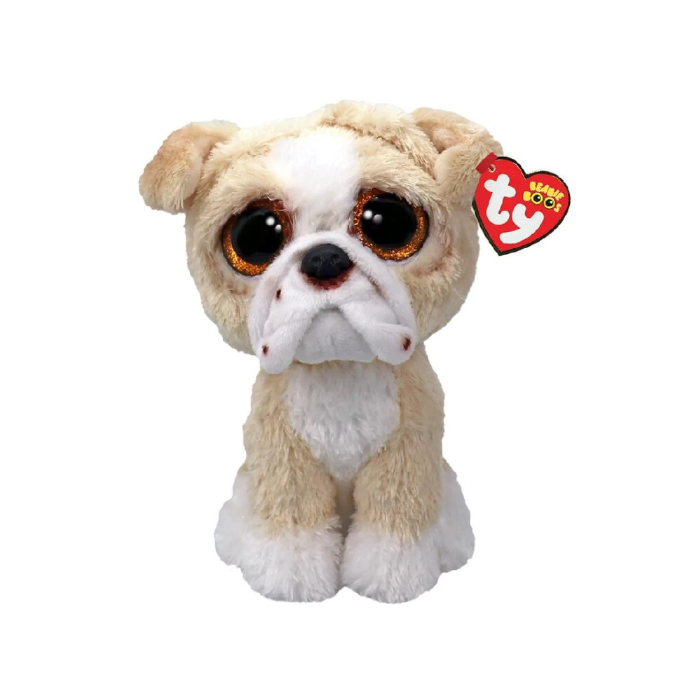 Ty Pooch The English Bulldog Adorable Beanie Boo Soft Plush