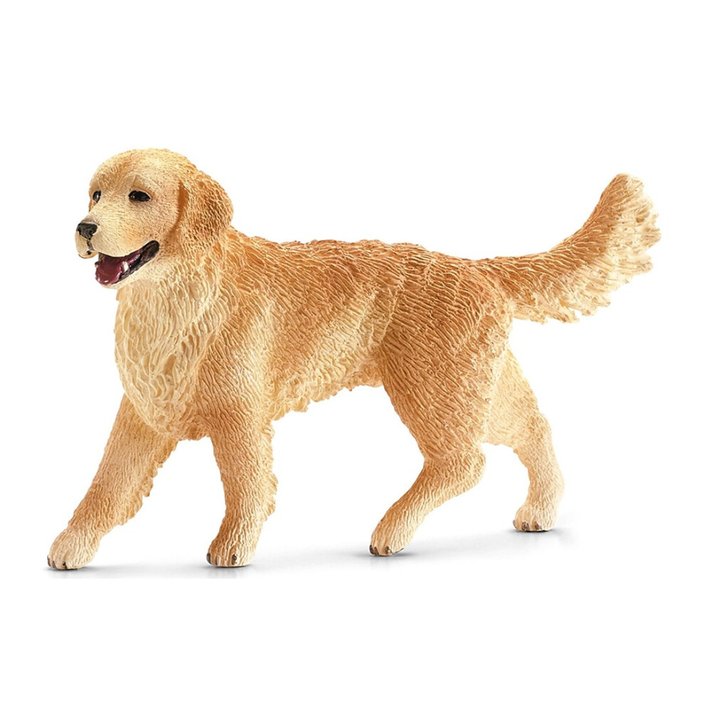 Schleich Female Retriever Model - 16395 Farm Life - Retriever Female 16395 Farm Life Golden