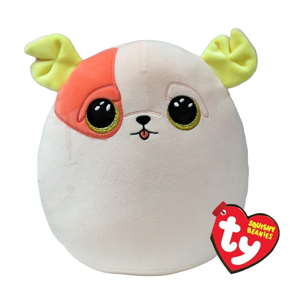 Ty Squishy Beanie Patch The Pug 10"