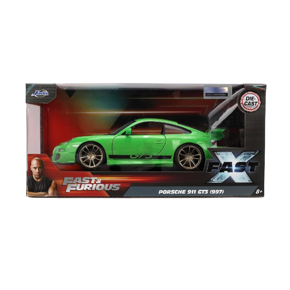 Jada Fast & Furious 10 Diecast Model 1/24 2007 Porsche
