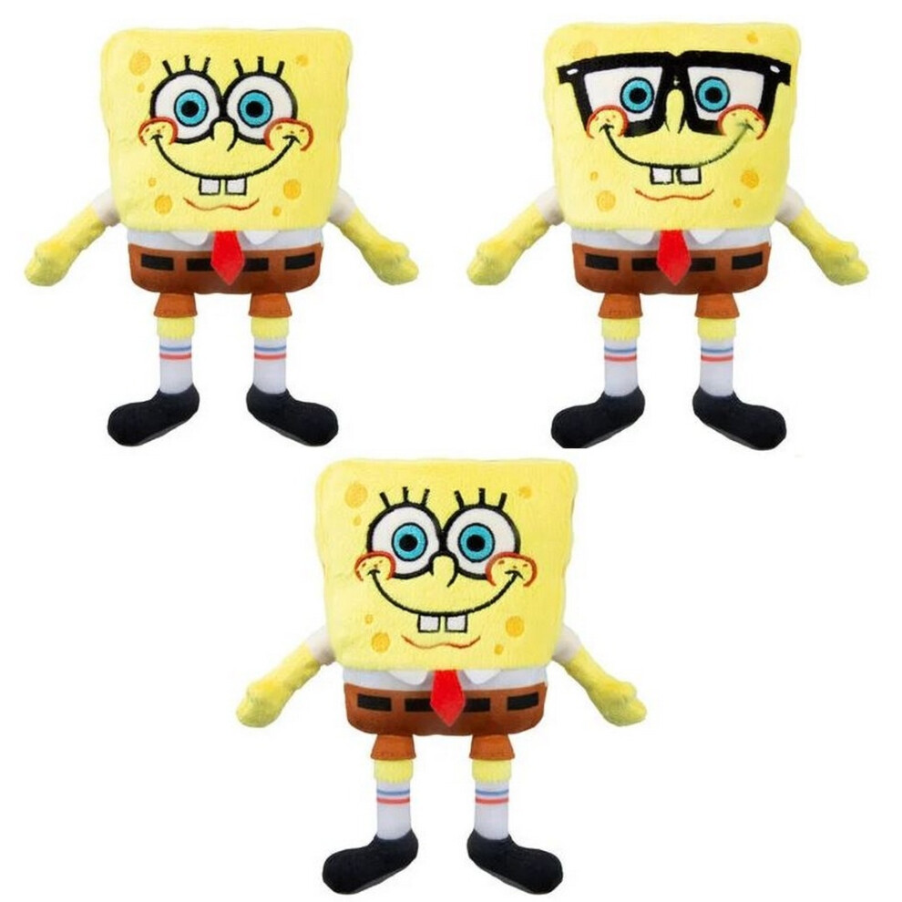 Sponge Bob Square Pants Spongebob Plush 20Cm (Styles Vary)