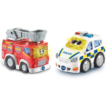 Vtech Toot-Toot Drivers 2 Pack Police Car Fire Truck