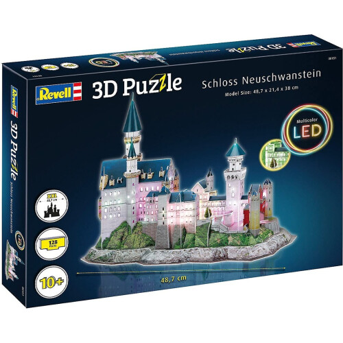 Revell RV00151 - Revell 3D Puzzle - Neuschwanstein Castle (LED)