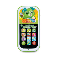 Scout's Ring & Record Learning Phone, Interactive Learning Toy with Numbers, Alphabet, French and Mandarin Words, Musical Baby Toy for Ages 6, 12, 18