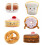 16cm Softlings Bakery Foodies (Styles Vary) 1