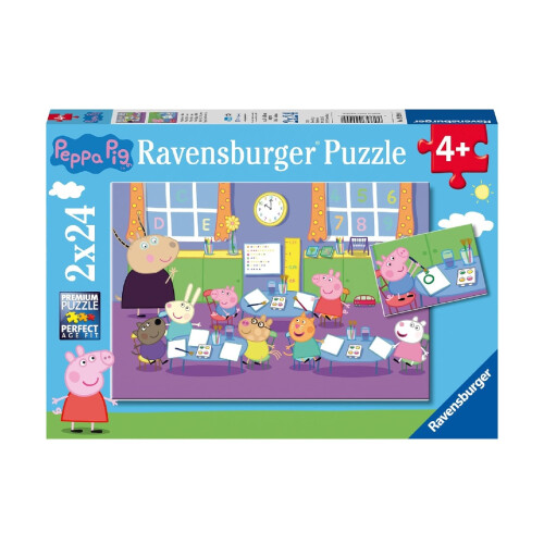 Ravensburger Ravensburger Peppa Pig 2X24 Piece Childrens Jigsaw Puzzles