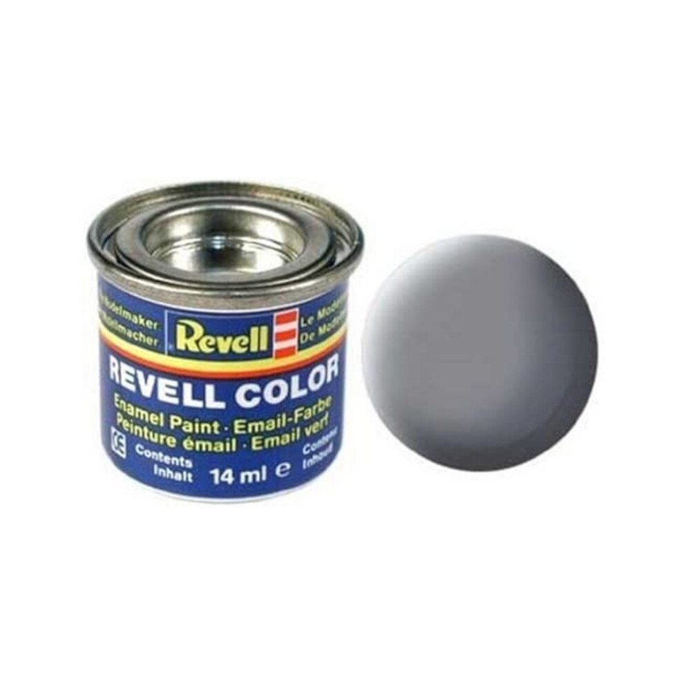 New Revell Enamel Paint Mouse Matt, 14Ml Grey 32147