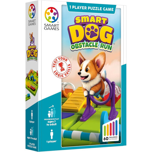 - Smart Dog, Puzzle Game with 60 Challenges, Ages 7+
