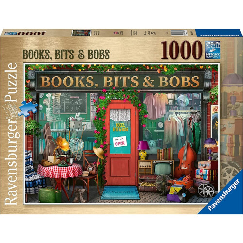 Ravensburger Jigsaw Puzzle - BOOKS, BITS & BOBS - 1000 Pieces