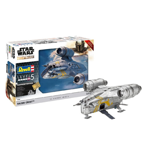 Revell The Mandalorian 1/72 Razor Crest Platinum Edition scale model kit