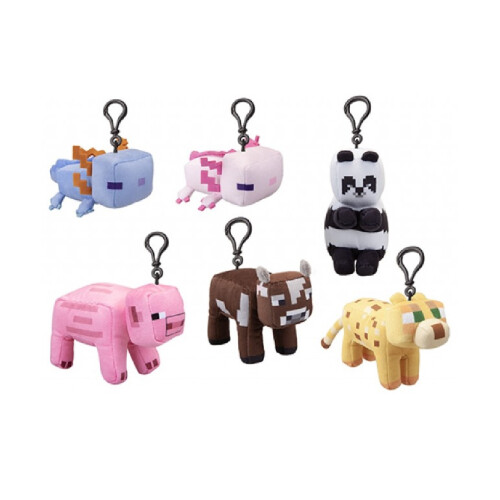 Minecraft Minecraft 13Cm Adorable Animal Clip On Plush Accessory