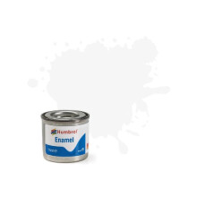 Humbrol Enamel Paint 14ML No 34 White - Matt