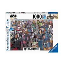 Puzzel STAR WARS Baby Yoda 1000 stukjes Ravensburger - Collectie Challenge Puzzle - Vanaf 14 jaar