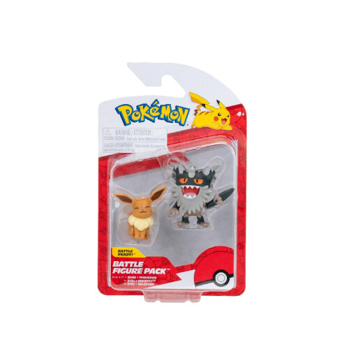 Pokémon Pokemon Battle Figure 2 Pack Perrserker and Eevee Action Figures