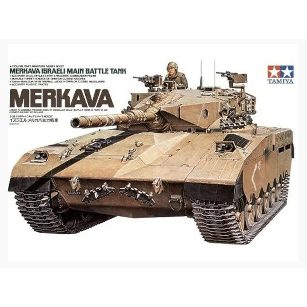 Tamiya 300035127 – 1: 35 Israel Combat Tank Merkava (1)