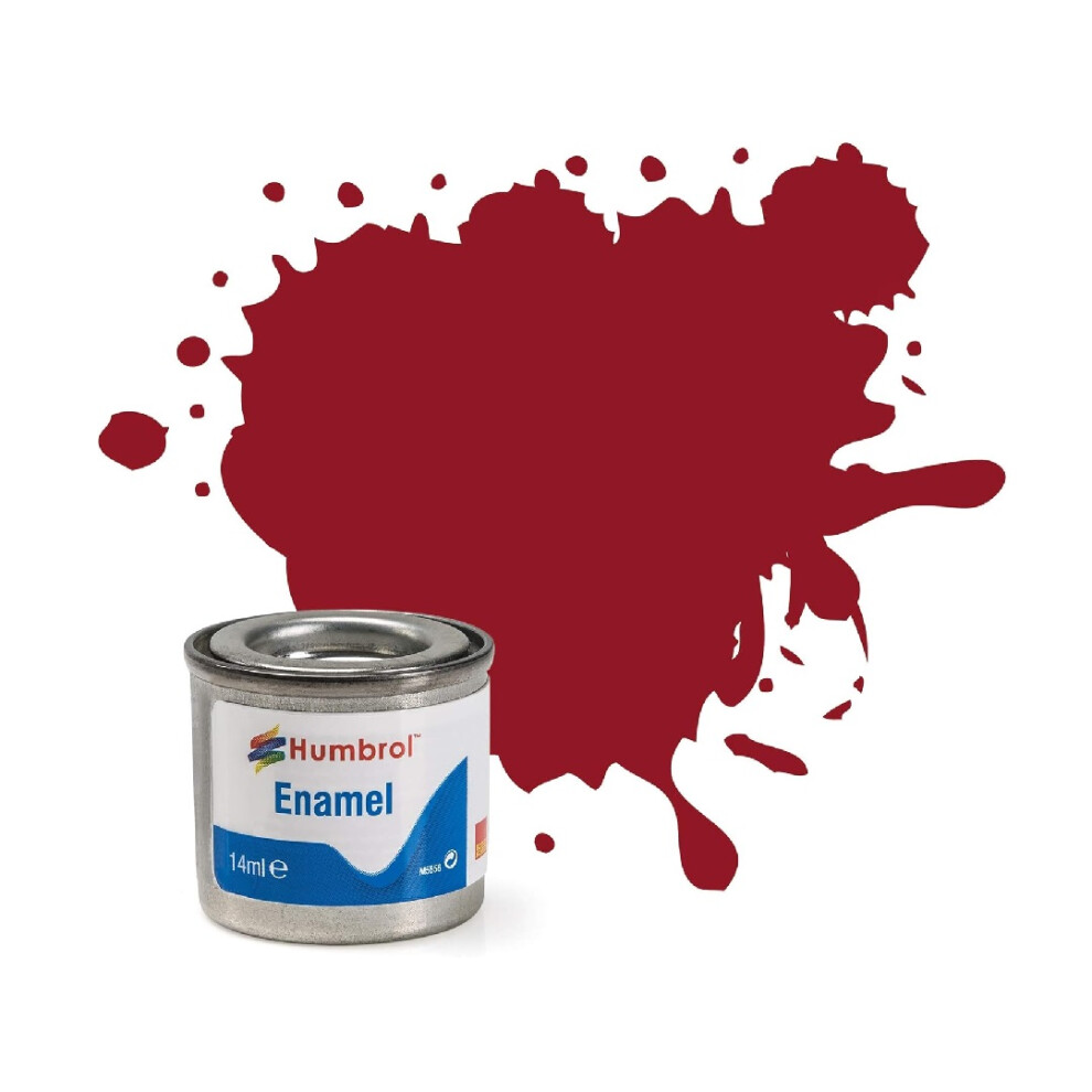 Humbrol Enamel Paint 14Ml No 20 Crimson - Gloss