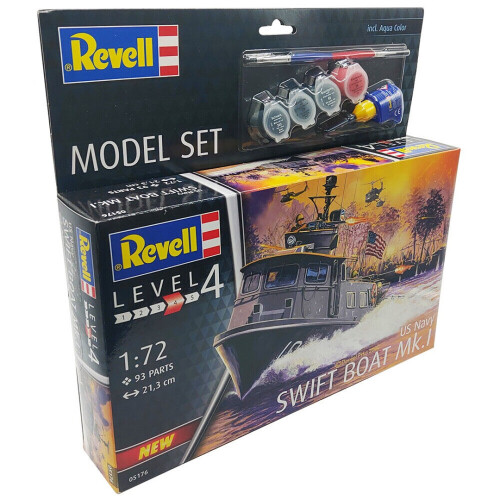 Revell Revell Us Navy Swift Boat Mk.II 1:72 Scale Model Kit