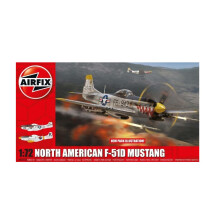 Airfix A02047A North American F-51D Mustang 1/72 Scale Model Kit