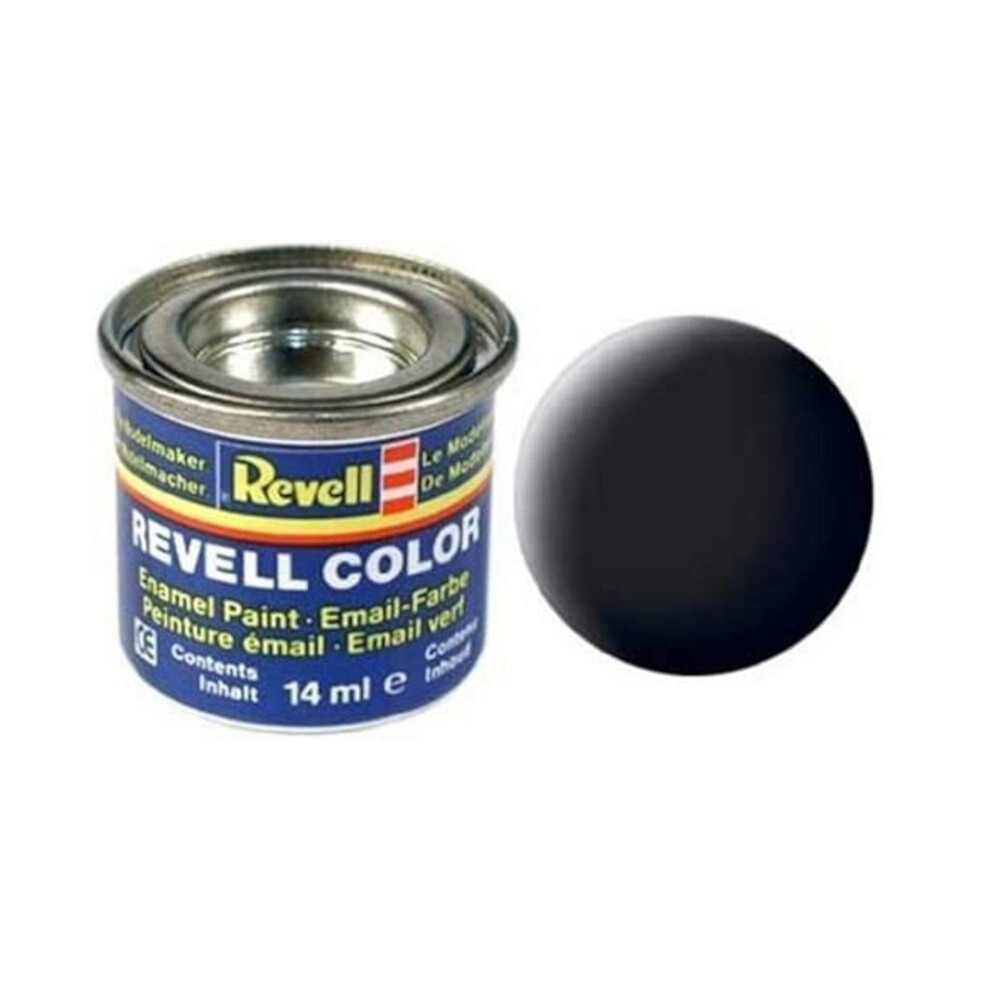 Revell Matt Black Enamel Paint